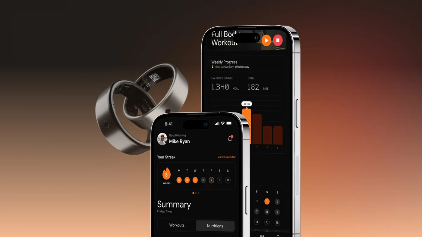AI 健康戒指 APP 案例